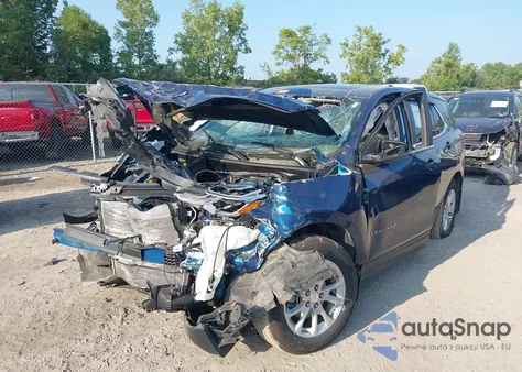 2021 Chevrolet Equinox Lt z USA, uszkodzony, nr VIN 3GNAXUEV5ML383512